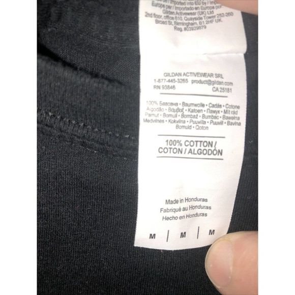 🌺Star Wars Stormtrooper Men's t-shirt black with white graphic Size: M - Picture 4 of 7